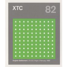 XTC English Settlement New Wave 1982 Virgin Records LP Postcard