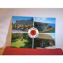 multiview, THE PRIORY, DEVIL'S HOLE, ST. MARY, JERSEY unused postcard =
