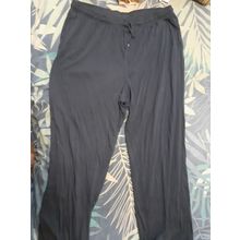 mens navy blue stretchy pants sleepwear size XL