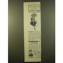 1961 Squibb Vionate and Vionate-L Ad - Just watch me bounce