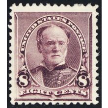 225, Mint F/VF Small Single HR 8¢ SCV $45 * Stuart Katz