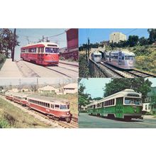 Words First Private Subway Texas 4x Railway Tram Train USA Postcard s