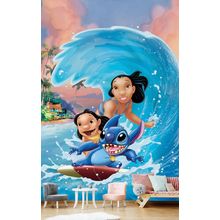 Photo Wallpaper Lilo And Stitch, Animated-Movies, Wall Mural for Kids Room Decor