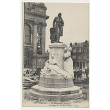 CALAIS Le Monument Jacquard 1910 France early 20th C. RPPC LL No. 184