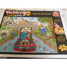 1000 piece jigsaw Wasgij 33 Original puzzle CALM ON THE CANAL