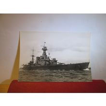 H.M.S. HOOD unused card National Maritime Museum no 223 =