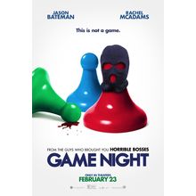 Game Night (2018)_3 Movie Film Poster Canvas iconic design