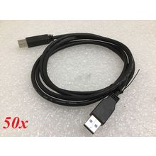 (Lot of 50) - USB 3.0 Cable - USB 3.0 Type A to Type B SS Cable - 5.10ft.