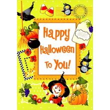 Happy Halloween To You! - Halloween Greeting Card - 03487
