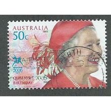 AUS 2005 50c 'QUEENS BIRTHDAY' FINE USED (EBID34-434)