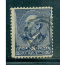 Used 216 5c James Garfield Barely Clears M01764
