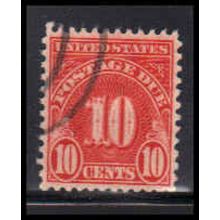 Used J84a 10c Postage Due Fine K1369