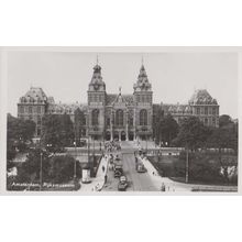 Amsterdam Museum Rijksmuseum Holland Rare Dutch Real Photo Postcard