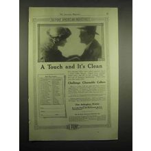 1918 Du Pont Challenge Cleanable Collars Ad