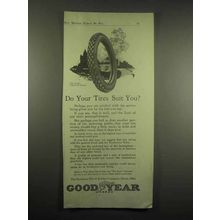 1917 Goodyear Tires Ad - Do Your Tires Suit You?