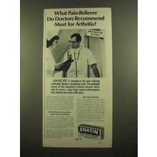 1965 Anacin Pain Reliever Ad - Doctors Recommend