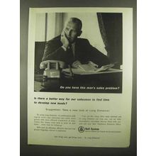1965 Bell Telephone Ad - Do You Have This Sales Problem