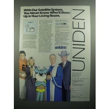 1984 Uniden Satellite Technology Ad - Who'll Show Up