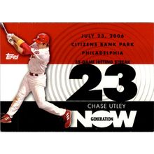 2007 Baseball Topps Generation Now Chase Utley #GN73