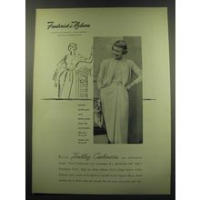 1949 Frederick & Nelson Hadley Cashmere Cardigan Sweater Advertisement