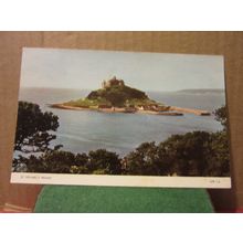 ST MICHAEL'S MOUNT, PENZANCE, CORNWALL used postcard by Jarrold 1965 pm (a) =