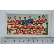 1960 Soccer Bubble Gum Football Teams card No. 9 Doncaster Rovers