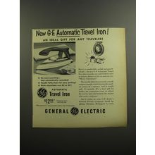 1952 General Electric Automatic Travel Iron Advertisement