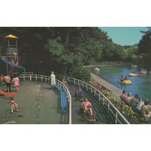 Childrens Go-Cart Track Bognor Regis Sussex 1980s Postcard