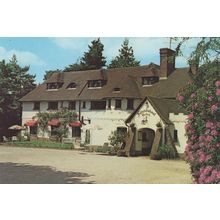 Roundabout Hotel Monkmead Lane West Chiltington Sussex Postcard