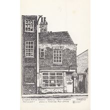 Citizens Advice Bureau Wisbech Cambridge Painting Postcard