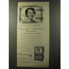1953 Capehart Blue Ridge Television Advertisement
