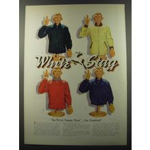 1953 White Stag Jackets Ad - Go west, young man.. for Comfort