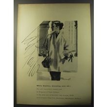 1953 Lord & Taylor Coat by Brigance of Frank Gallant Advertisement