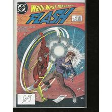 Flash, #15, DC Comic, 1988, Mid Grade