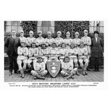 pt4953 - Bradford , Heys Brewery Ladies Football Team Yorkshire - print 6x4