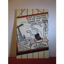 DENNIS THE MENACE, THE BEANO COMIC used postcard dated 2014 humour =