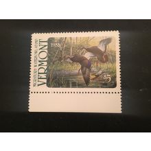 ICOLLECTZONE US Vermont 1988 Duck Stamp VF NH