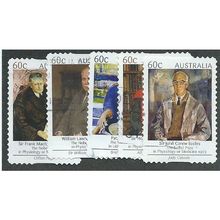 AUS 2012 SET ( S/A) 'NOBEL PRIZE WINNERS' (5v) FINE USED (EBID36-515)