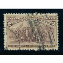 Used 231 2c Landing of Columbus Fine T1408