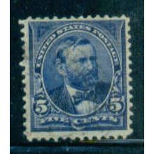 Used 281 5c Ulysses S. Grant Fine M04934