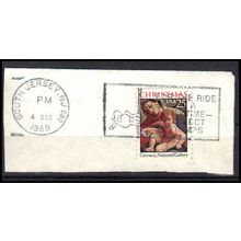Used 2427 25c Madonna and Child South Jersey, NJ. E0844