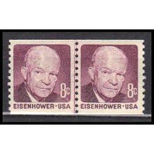 1402 8c Dwight Eisenhower Fine MNH CLP CA0104