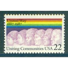 2275 22c United Way Fine MNH MA2080