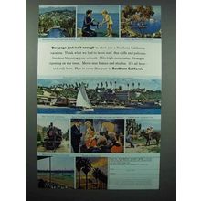 1963 Southern California Tourism Ad - Isn't Enough