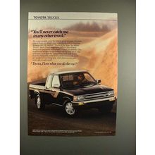 1990 Toyota Xtracab SR5 V6 Truck Ad - Never Catch
