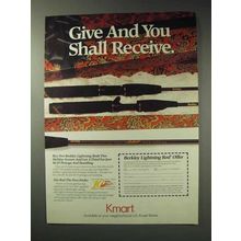 1992 Kmart Berkley Lightning Rod Ad - Give and Receive
