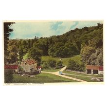 HOULD CAULDRON MILL, KIRBYMOORSIDE, Yorkshire vintage unused postcard =