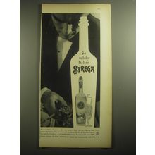 1959 Strega Liqueur Ad - So subtly Italian