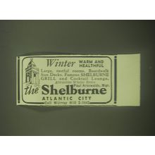 1945 The Shelburne Resort, Atlantic City Ad - Winter warm and healthful