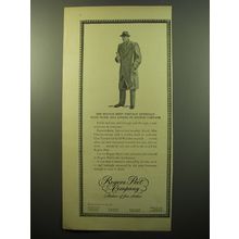 1950 Rogers Peet Scotch Mist Cheviot Overcoat Advertisement
